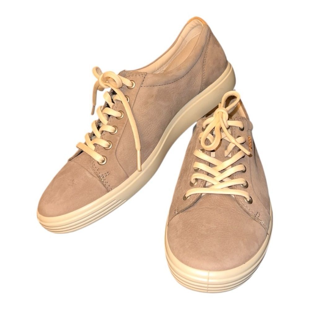 Ecco Women’s Soft 7 Leather Lace-Up Casual Sneakers size 11
